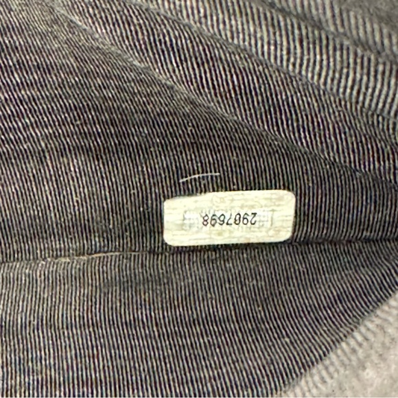 CHANEL Kisslock Diamond Stitch Leather Wallet w/ Shopping Bag & Unbranded Chain - Picture 7 of 11